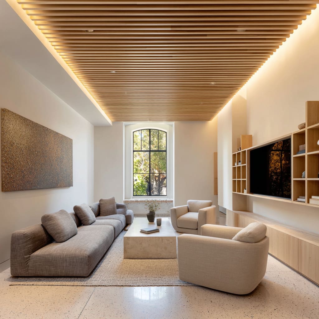 Decorative Ceiling Border Ideas for Framing a Room Above
